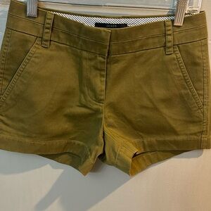 J. Crew SZ 000 Chino 100% cotton Military Green
